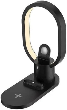 3-in-1 Wireless Charger with LED Lamp – Apple Fast Charger