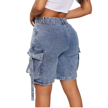 Denim shorts for ladies