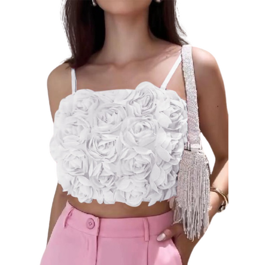 Ladies fancy crop top