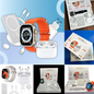 X6 Smart Watch 6-in-1 Premium Unique Combination Set