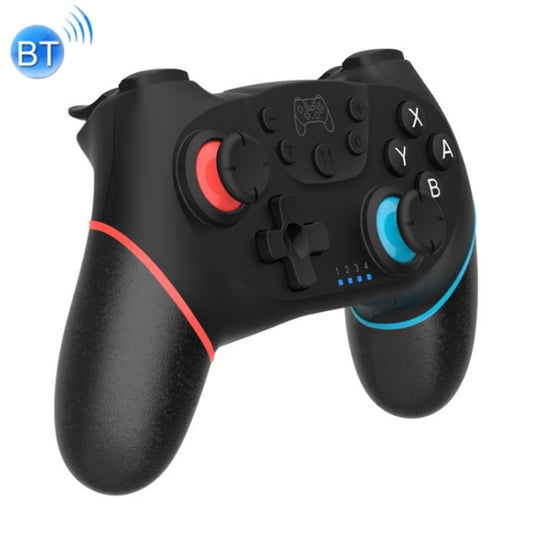 Wireless Bluetooth Gamepad With Macro Programming For Switch Pro Product color Black Left Red